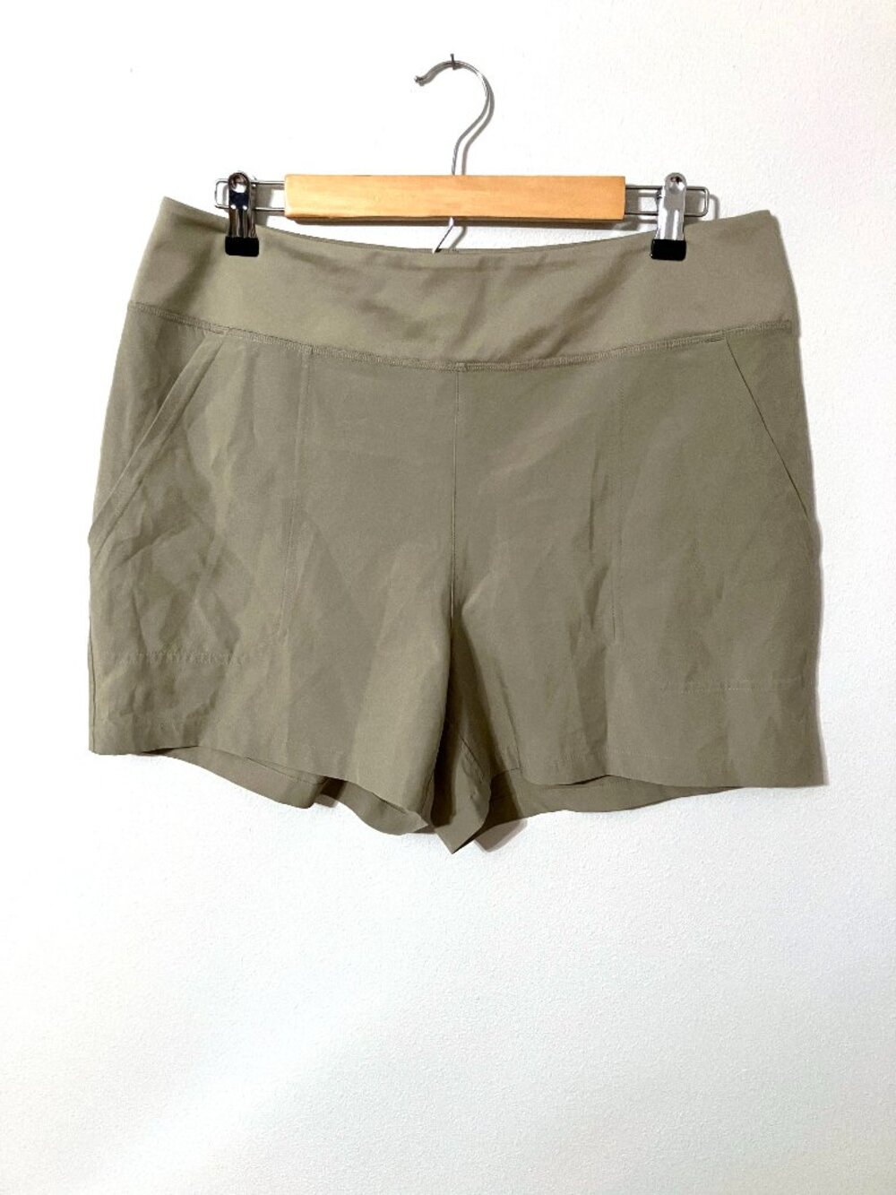 Patagonia Olive Green Women's Athletic Shorts - Large